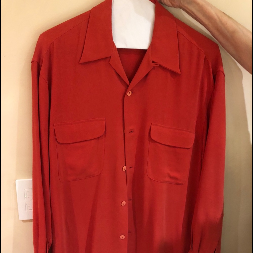 Equipment women’s blouse dark coral